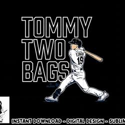 tommy edman - tommy two bags - st. louis baseball  png, sublimation