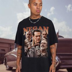 negan walking dead shirt negan vintage shirt negan homage shirt walking dead shirt vintage walking dead shirt