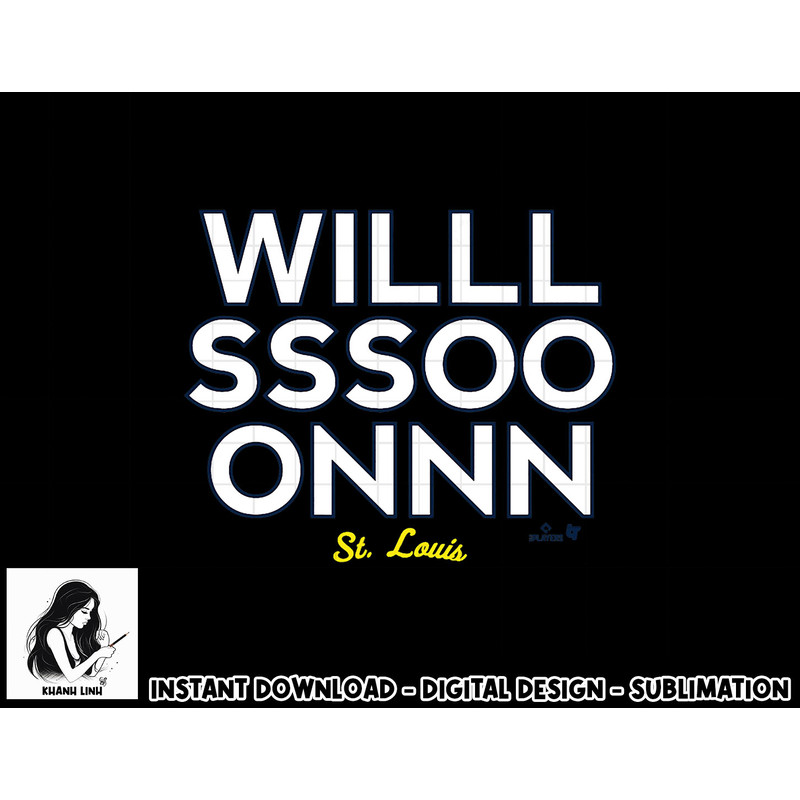 Willson Contreras -WILLLSSSOOONNN - St. Louis Baseball png, sublimation.jpg