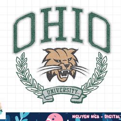 ohio bobcats victory vintage  png, sublimation