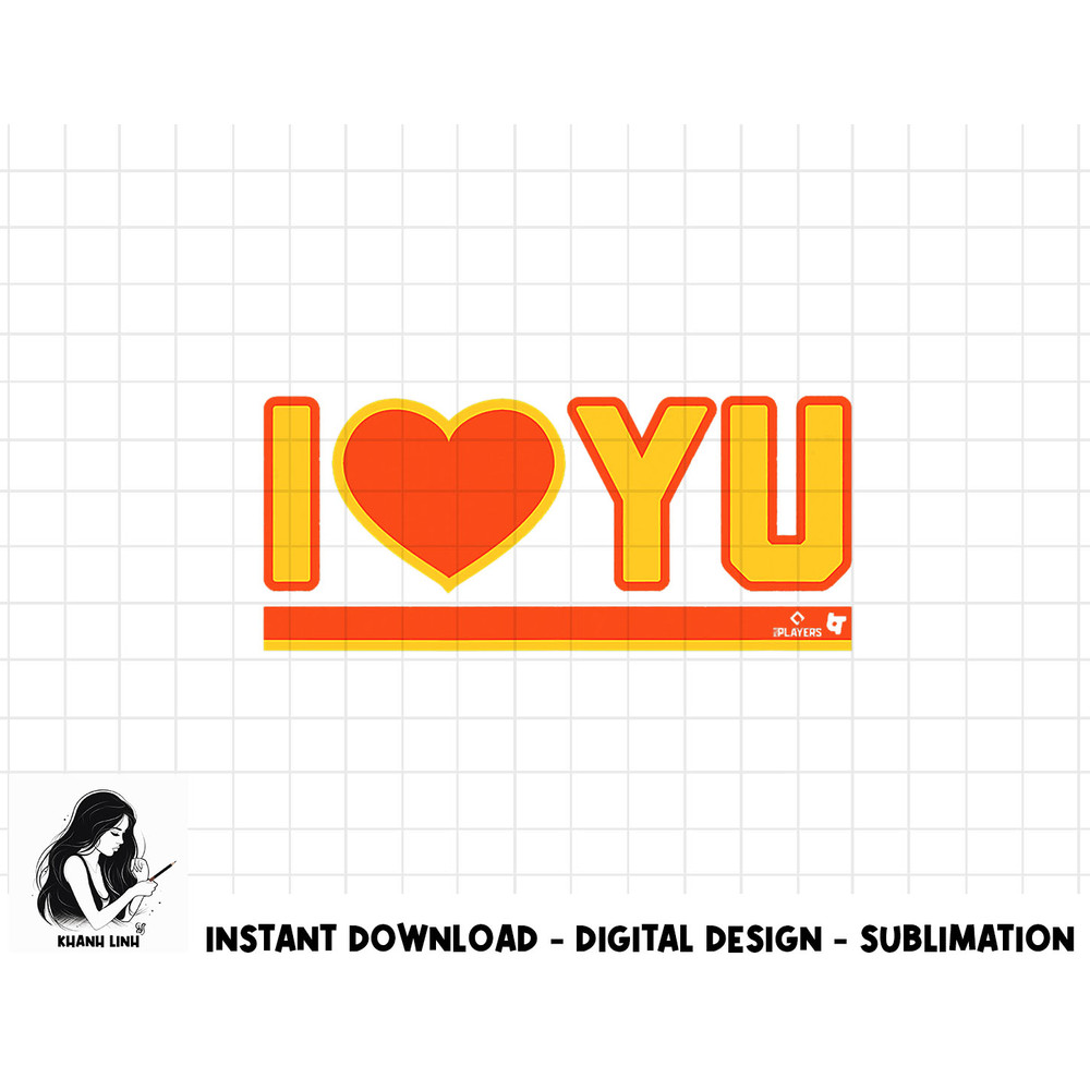 Yu Darvish - I Love Yu - San Diego Baseball png, sublimation.jpg