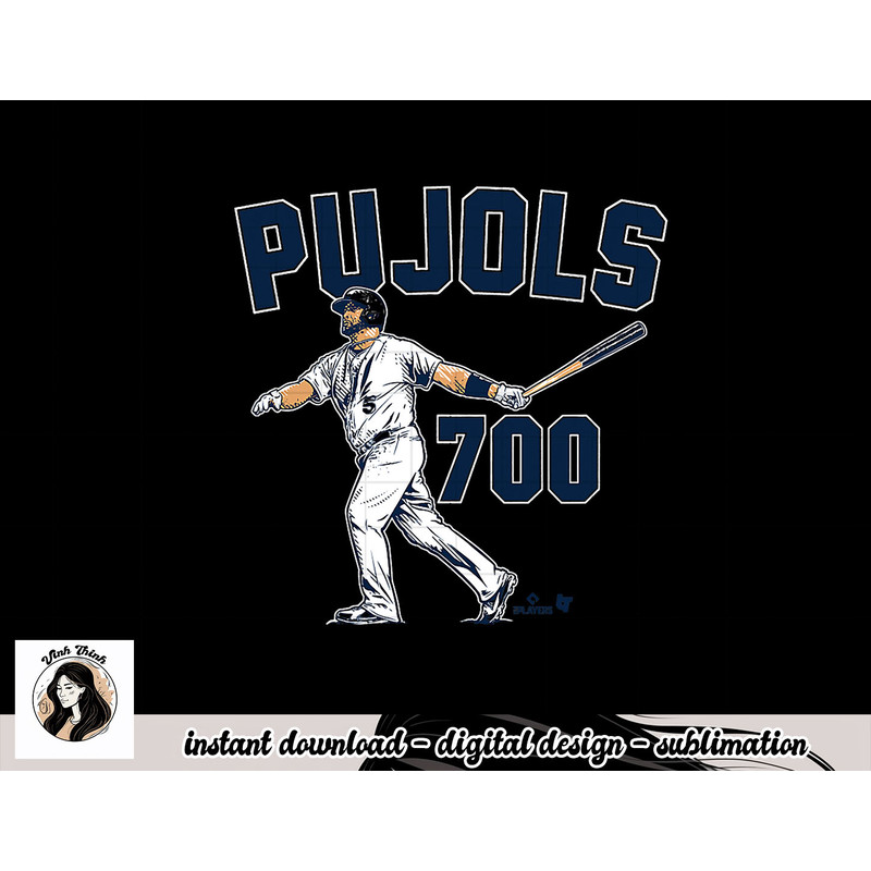 Albert Pujols - 700 (Red) - St Louis Baseball png.jpg