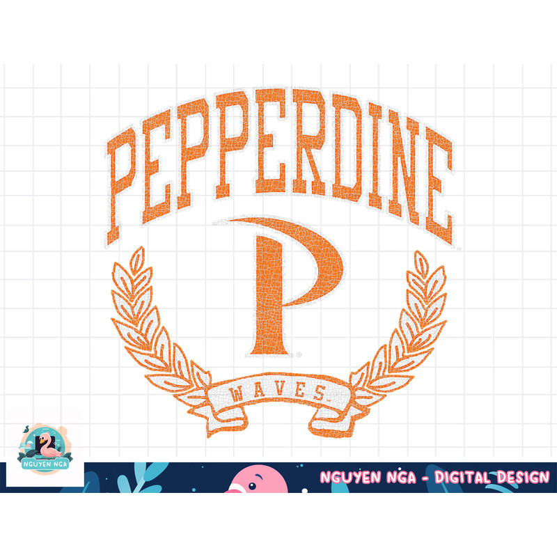 Pepperdine Waves Victory Vintage Navy png, sublimation.jpg