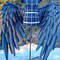 Albedo wings costume, overlord cosplay, black angel wings, black wings costume, Black cosplay wings, Overlord costume, large black wings, anime cosplay wings, w