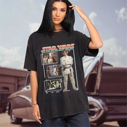 star wars vintage homage retro tshirt vintage star wars shirt luke skywalker shirt princess leia shirt chewbacca shirt