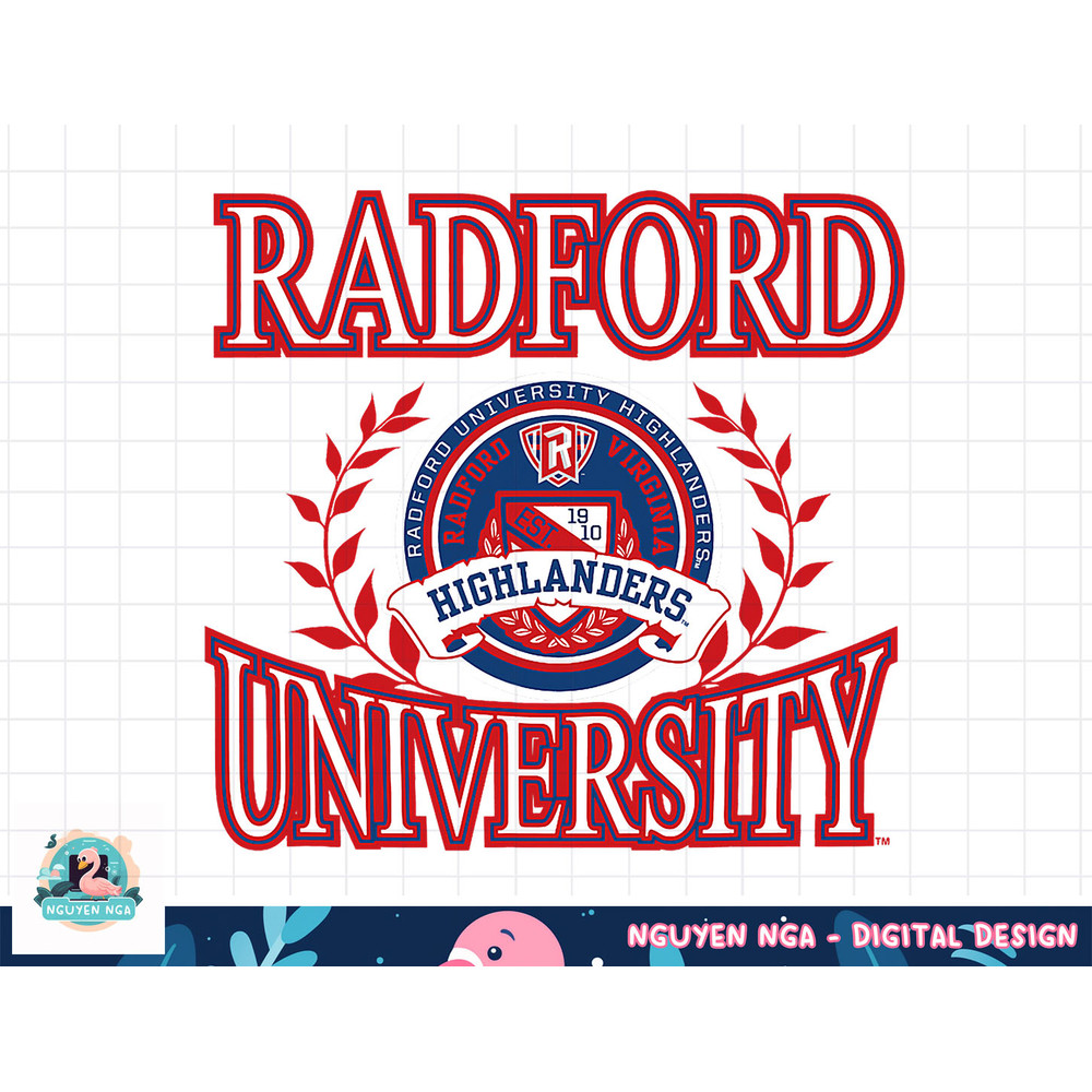 Radford Highlanders Laurels Logo Officially Licensed png, sublimation.jpg
