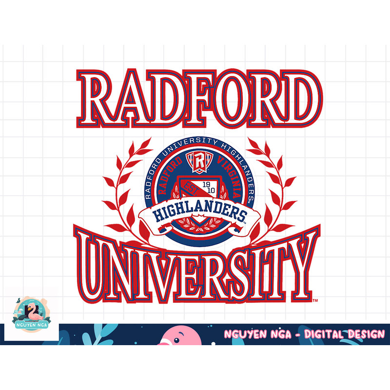 Radford Highlanders Laurels Logo Officially Licensed png, sublimation.jpg