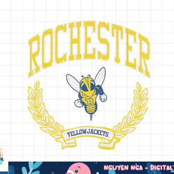 rochester yellowjackets victory vintage navy png, sublimation
