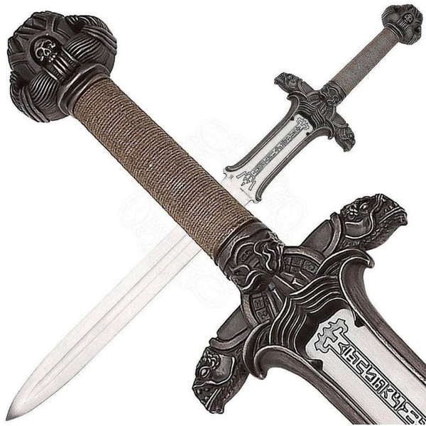 Canon The Barbarian Replica Sword Viking Sword Gift For Groomsmen Gift For Him Best Birthday & Anniversary Gift