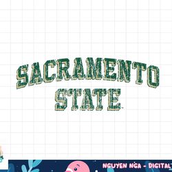 sacramento state hornets vintage block officially licensed png, sublimation