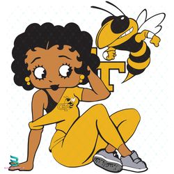 gt betty boop, sport svg, football svg, betty boop svg, sexy betty boop