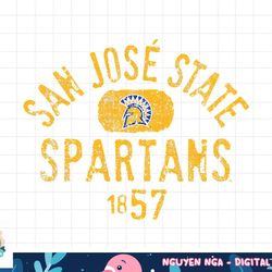 san jose state spartans 1857 vintage  png, sublimation