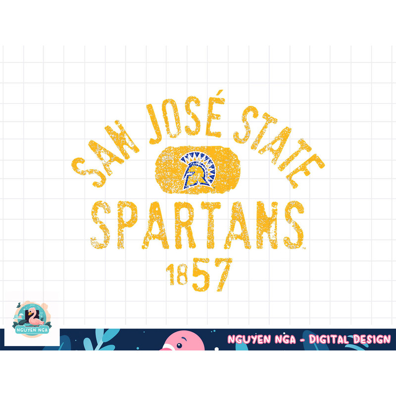 San Jose State Spartans 1857 Vintage png, sublimation.jpg