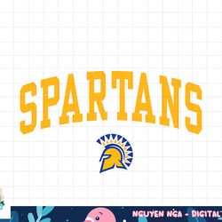 san jose state spartans arch over logo officially licensed  png, sublimation