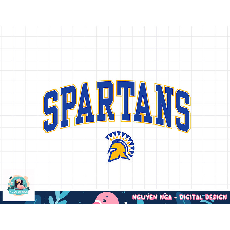 San Jose State Spartans Arch Over Officially Licensed png, sublimation.jpg