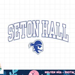 seton hall pirates arch over blue officially licensed  png, sublimation