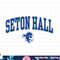 Seton Hall Pirates Arch Over White Officially Licensed png, sublimation.jpg