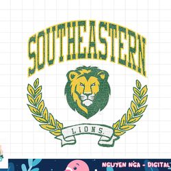 southeastern louisiana lions victory vintage png, sublimation