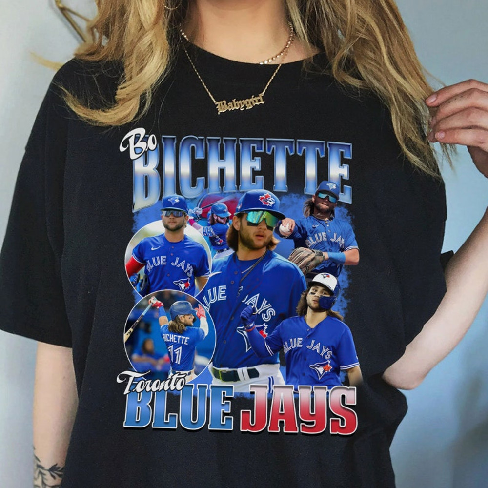 Bo Bichette Vintage Shirt, Toronto Bo Bichette Bootleg Shirt, 90s Vintage Graphic Tee, Baseball Shirt, Gift Idea For Fans, Toronto Baseball.jpg