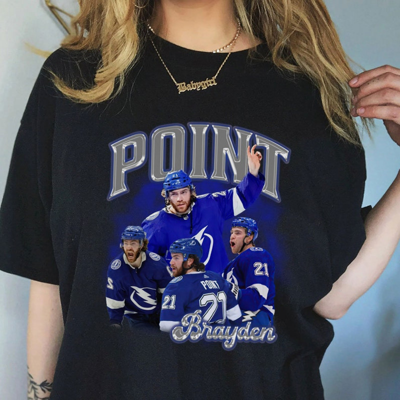Brayden Point Shirt, Brayden Point Bootleg Sweater, 90s Vintage Graphic Tee, Tampa Bay Hockey Shirt, Gift For Fan, Hockey Championships.jpg