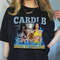 Cardi B Tshirt, Cardi B Rapper Tee, Bodak Yellow Cardi B Vintage Sweatshirt, Cardi B Bootleg Shirt, 90s Vintage Graphic Tee, Gifts For Fans.jpg