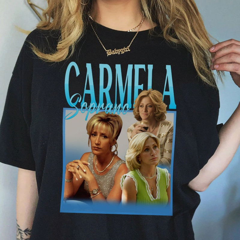 Carmela Soprano 90s Sweater, Carmela Soprano Vintage Sweatshirt 90s, Carmela Soprano Hoodie, 90s Vintage Clothing, Gift For Women,Edie Falco.jpg