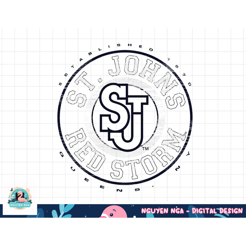 St. John s Red Storm Showtime Team Color Officially Licensed png, sublimation.jpg