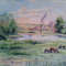 Сельский пейзаж. Зателепина Александра, бумага, акварель, 29 х 42 см, 2012г.jpg