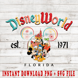 mickey and friends svg png instant download ,mickey mouse png,sublimation design, art print, print template