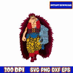 eustass kid svg | dragon ball z clip art | dragon balls svg| svg png clip art| anime birthday | cricut layered files|