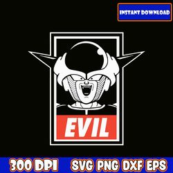 evil svg | dragon ball z clip art | dragon balls svg| svg png clip art| anime birthday | cricut layered files