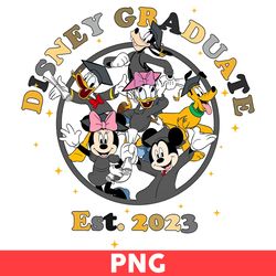 Disney Graduate 2023 Png, Mickey And Friends Png, Mickey Retro Png, Disney Png, Disney Senior 2023 Png - Digital File