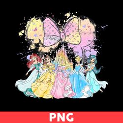 Dizni Disney Princess Watercolor Png, Princess Png, Minnie Mouse Png, Disney Princess Png, Disney Png - Digital File