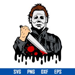michael myers svg, halloween michael myers svg, horror characters svg, png dxf eps digital file