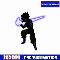 goku x nike svg, dragon ball, cricut cutting file, cartoon clipart, image files, svg,png,pdf bundle, birthday svg