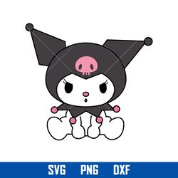kuromi svg, hello kitty svg, kawaii kitty cat svg, svg, cartoon svg, png dxf eps, hk19052303