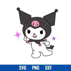 kuromi svg, hello kitty svg, kawaii kitty cat svg, svg, cartoon svg, png dxf eps, hk19052308