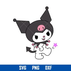 kuromi svg, hello kitty svg, kawaii kitty cat svg, svg, cartoon svg, png dxf eps, hk19052309