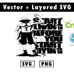 portgace d. ice svg & png files for cricut machine , anime svg , manga svg , goku svg