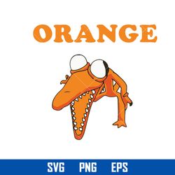 orange rainbow friends svg, orange from rainbow friends svg, rainbow friends svg, png eps file
