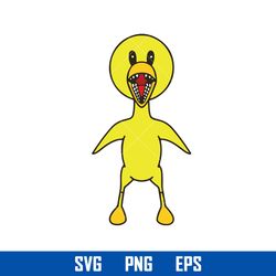 yellow rainbow friends svg, yellow from rainbow friends svg, rainbow friends svg, png eps file