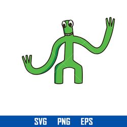 green rainbow friends svg, green from rainbow friends svg, rainbow friends svg, png eps file