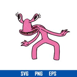 pink rainbow friends svg, pink from rainbow friends svg, rainbow friends svg, png eps file