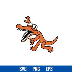 orange rainbow friends svg, orange rainbow svg, rainbow friends characters svg, rainbow friends svg, png eps file