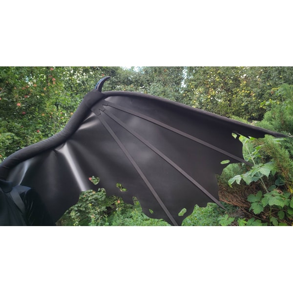 Large black Dragon, Bat wings with horns for Cosplay Costume | Inspire ...