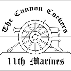 the cannon cockers 11th marines vector file for laser engraving, cnc router, cutting, engraving,