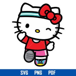 Hello Kitty Svg, Kawaii Kitty Cat Svg, Sanrio Svg, Hello Kitty Cricut Svg, Cartoon Svg, Png Pdf,HK19052352