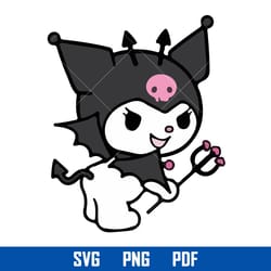 kuromi svg, hello kitty svg, kawaii kitty cat svg, sanrio svg, hello kitty cricut svg, cartoon svg, png pdf hk19052364