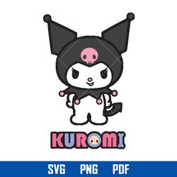 kuromi svg, hello kitty svg, kawaii kitty cat svg, sanrio svg, hello kitty cricut svg, cartoon svg, png pdf hk19052369