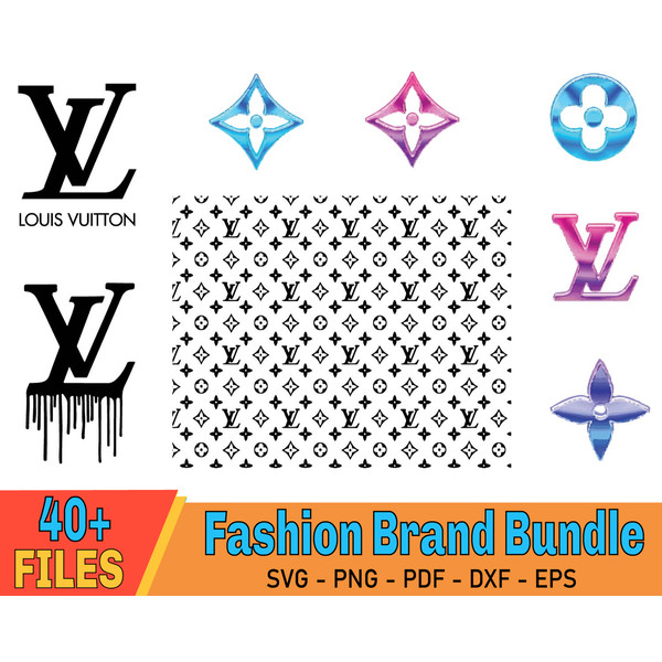 Louis Vuitton Svg, LV Bundle, Brand Logo Svg, Fashion brand - Inspire Uplift